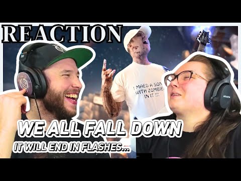 CLARK S. NOVA's BACK! | "We All Fall Down" (Die Rise Easter Egg song) Lyrics [OFFICIAL] | REACTION