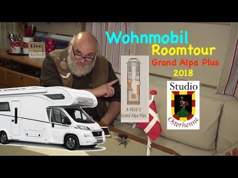 Motorhome Grand Alpa Plus 2018 from Dethleffs Roomtour #