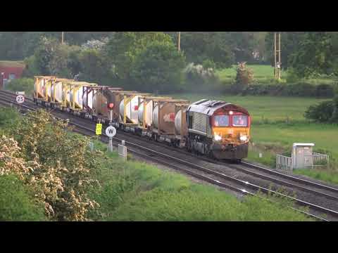 DB 66111 6E47 Margam T.C. to Middlesbro' Dawson Ayrton, Worcestershire Parkway 16.05.22.