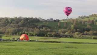 preview picture of video 'Hot-Air Balloons near Bath, Somerset'