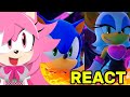EMZBERY REACT THE BEST CHARACTER INTERACTIONS FROM SONIC RACING CROSSWORLDS PART 1 ️🩷