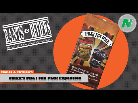 Rants And Reviews: Fluxx's PB&J Fun Pack Expansion