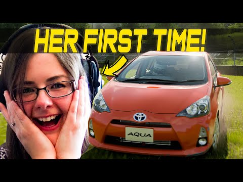 🙈 a NOVICE tries GRAN TURISMO for the FIRST TIME... || Gran Turismo 7