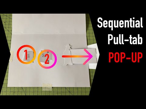 Sequential Pull-tab Pop-up Mechanism