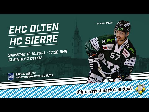 16.10.2021 EHC Olten - HC Sierre 5:3