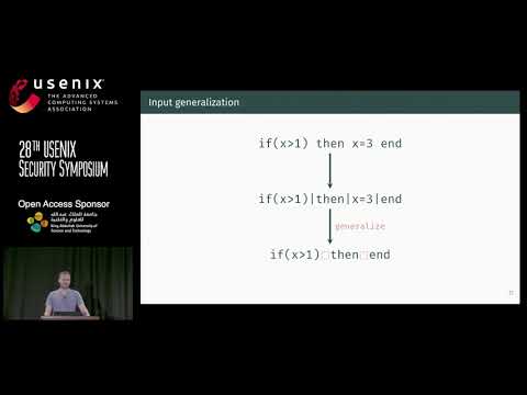 USENIX Security '19 - GRIMOIRE: Synthesizing Structure while Fuzzing