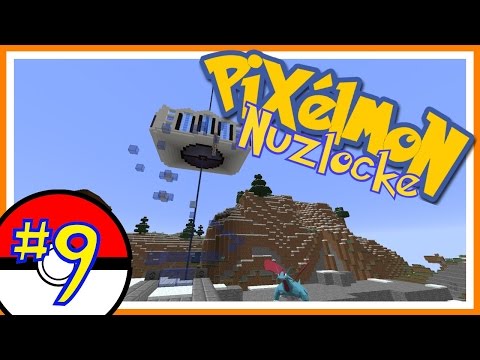 Pixelmon Nuzlocke! Episode 9 - Hardcore Parkour! (Pixelmon Mod 4.2.7)