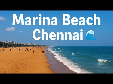 Chennai Marina Beach Tour | Beautiful Beach Vlog 2025”
