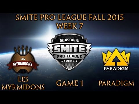 SPL Fall Week 7 - Myrmidons vs. Paradigm (Game 1)