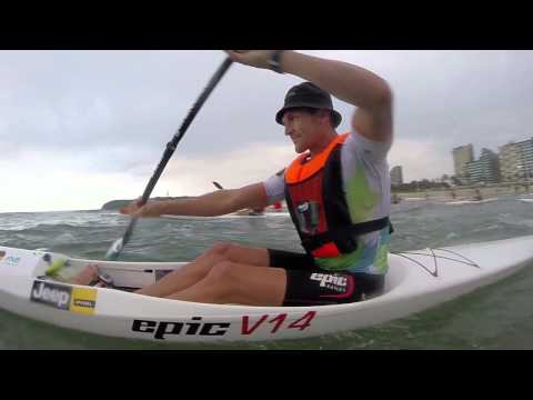 Varsity College FNB Surfski Series 2015 Rac 9- HiQ surfski challenge