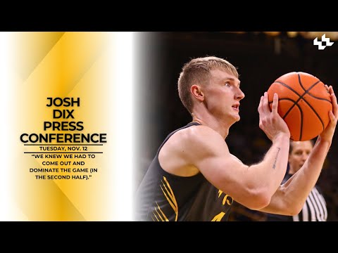 'We knew we had to come out and dominate the game (in the second half).' | Josh Dix Press Conference