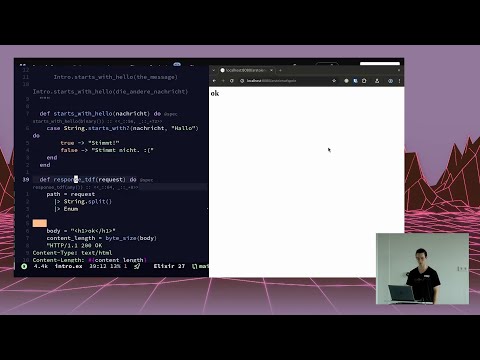 Video Thumbnail: TDF 2025 - Writing a Web Server | An Elixir Tutorial