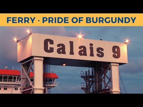Classic Ferry Video 2006 - Passage on ferry PRIDE OF BURGUNDY, Calais - Dover (P&O Ferries)