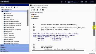 SAS BASE certification prep course for SAS Beginner: Create user defined FORMATS