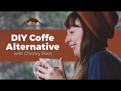Herbal Coffee Substitute with Roasted Chicory and Dandelion Root