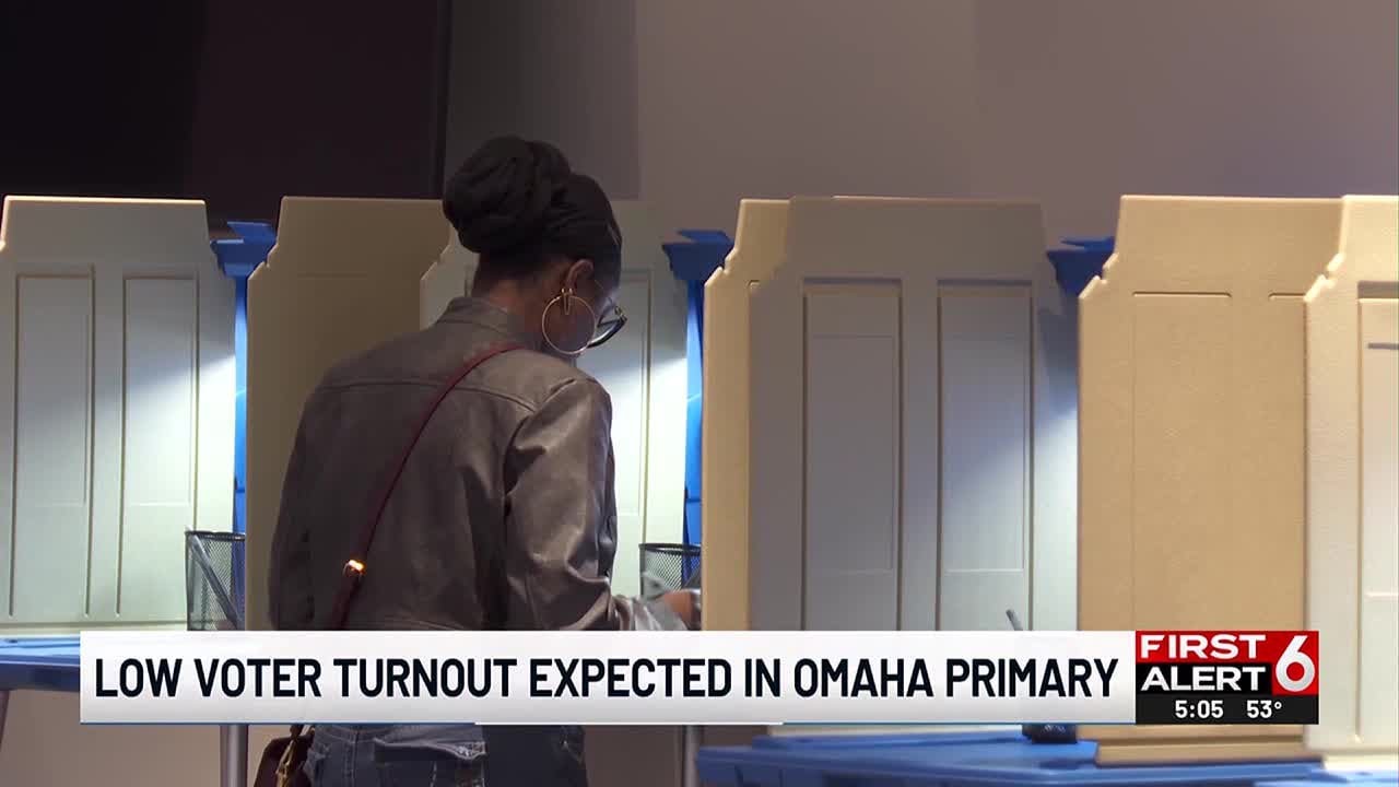 Low turnout expected in Omaha primary election