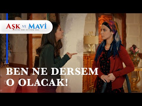 Pembe, Hatice'ye hizmetçilik taslıyor - Aşk ve Mavi 27. Bölüm