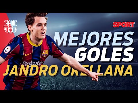 HIGHLIGHTS DE JANDRO ORELLANA ⚙ SOLO GOLAZOS en las CATEGORÍAS INFERIORES del FC BARCELONA 🔥