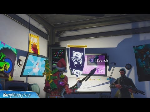 Secret Season 7 Week 2 Banner Location Guide (Snowfall Challenges) - Fortnite Battle Royale