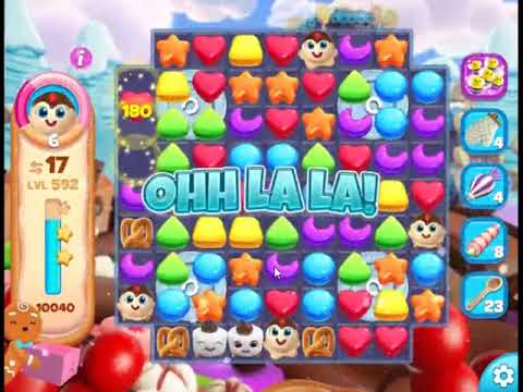 Cookie Jam Blast Level 592 - NO BOOSTERS 🍪 | SKILLGAMING ✔️