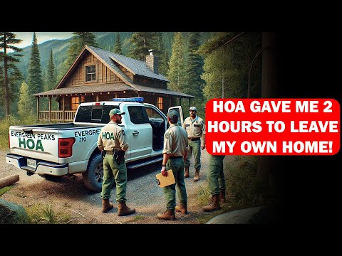 HOA Said I Had 2 Hours to Get Out of MY House—They Left in Handcuffs Instead!