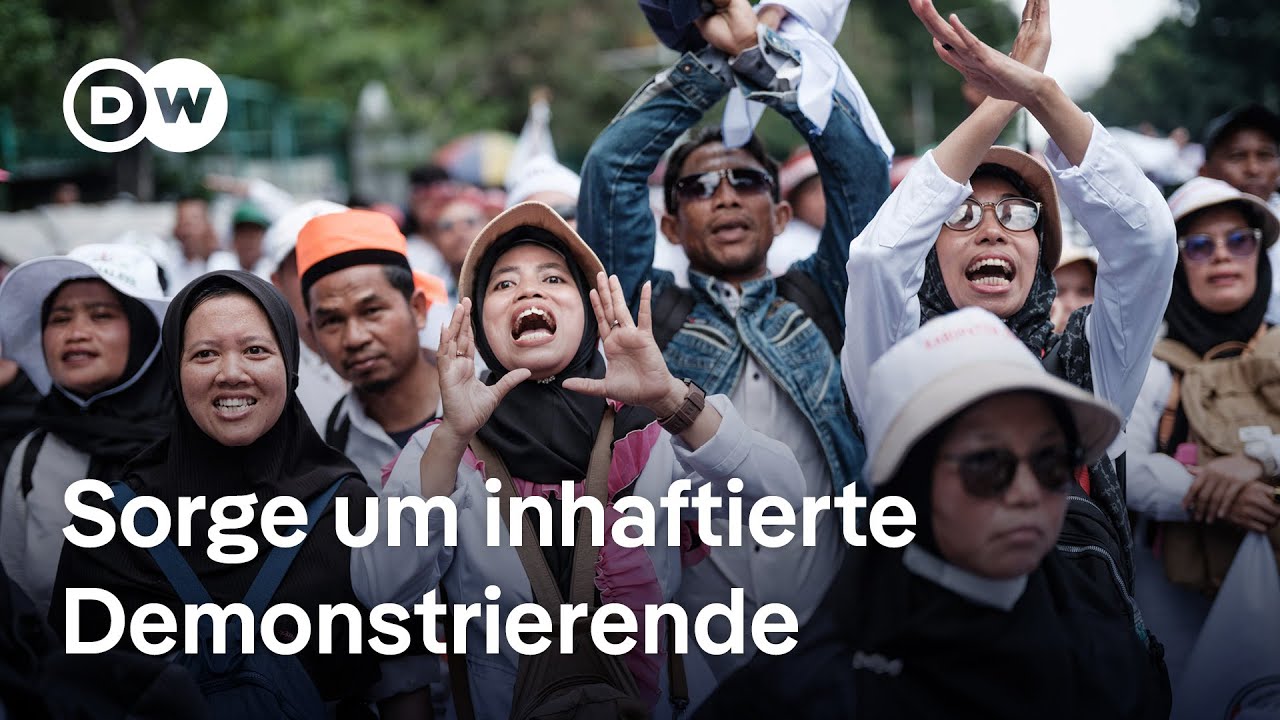 Indonesien: Sorge um inhaftierte Demonstrierende | DW Nachrichten