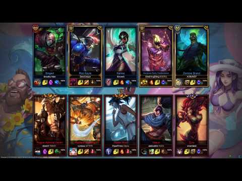 Singed vs Garen TOP Gold V - League of Legends (SHORTCUT)