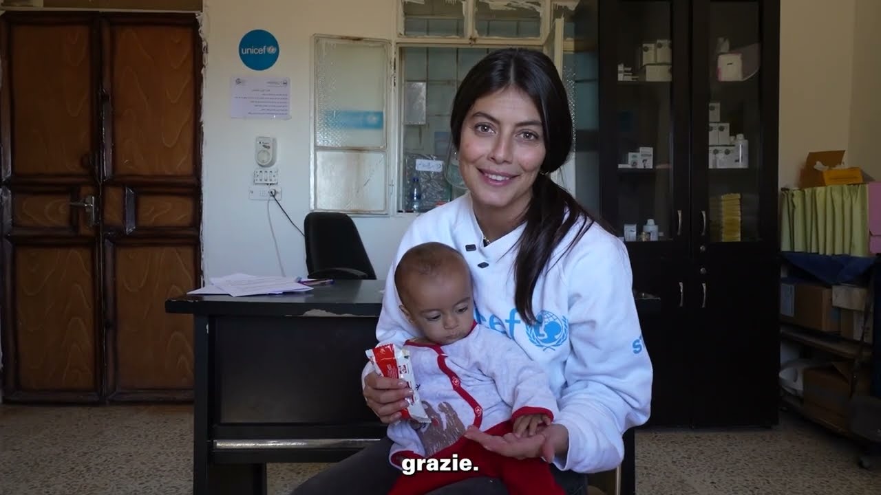 Alessandra Mastronardi e Andrea Iacomini: aiutiamo i bambini della Siria