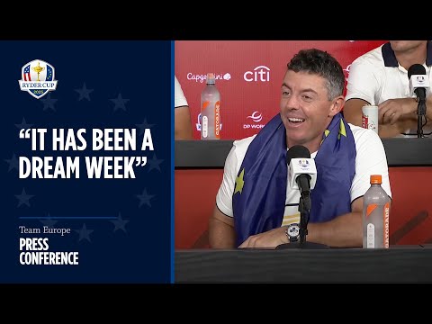 Team Europe Winning Press Conference | 2025 Ryder Cup