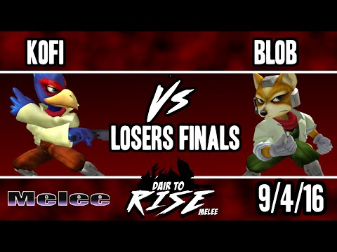 DtR Melee Singles - Kofi (Falco, Yoshi) vs Blob (Fox, G&W) - Losers Finals