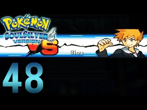 Let's Play Pokemon Soul Silver Part 48 - (german/Deutsch) - Trainer Blau !