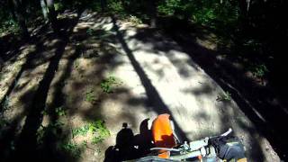 preview picture of video 'Riding in Limerick Forest Part 3'