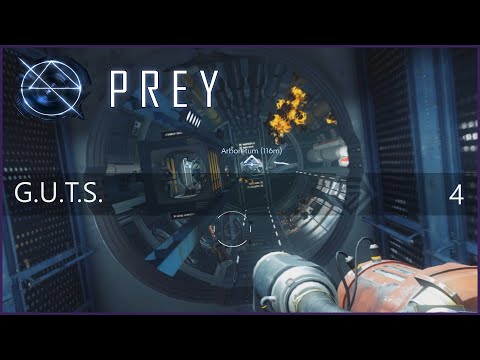 Prey Walkthrough Part 4 - G.U.T.S. (No Commentary)