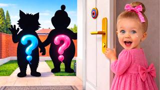 Eva’s Secret Door Challenge! Who’s Behind the Door? 