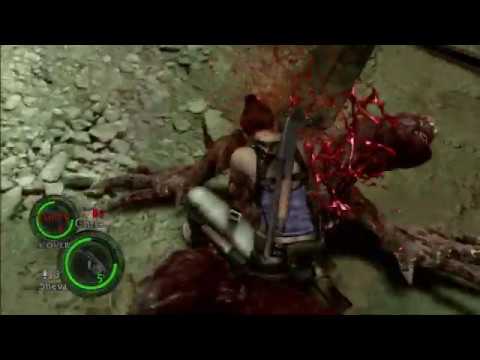 Resident Evil 5 Highlight - New Licker Solo strategy with underpowered weapons ??? (in ch. 5.3)