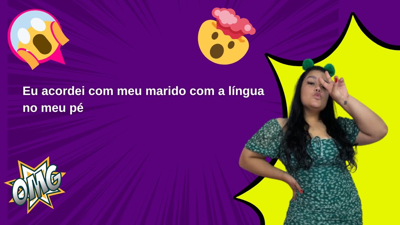 Eu acordei com meu marido com a língua no meu pé  #fofocadodia #fy #historia