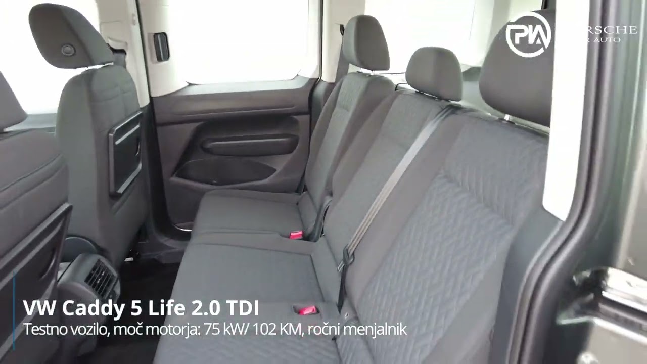 Volkswagen Caddy 2.0 TDI LIFE - SLOVENSKO VOZILO