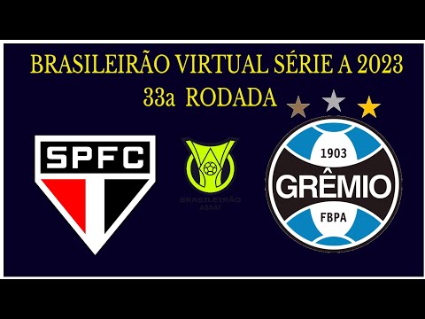 Brasileirão virtual série A 2023 / 33a Rodada