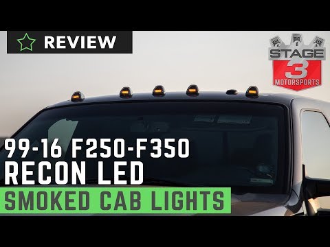 1999-2016 Ford F-Series Recon 5pc. Cab Roof Lights Review