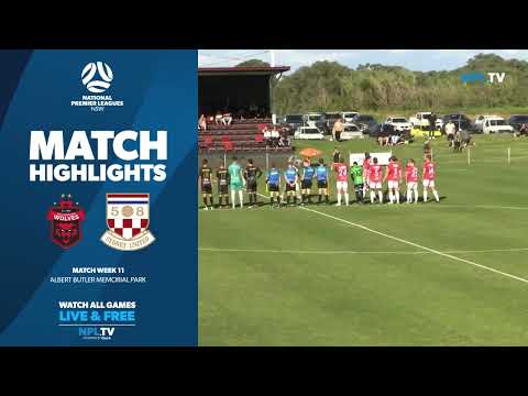 NPL NSW Men's Round 11 Fixture – Wollongong Wolves v Sydney United 58
