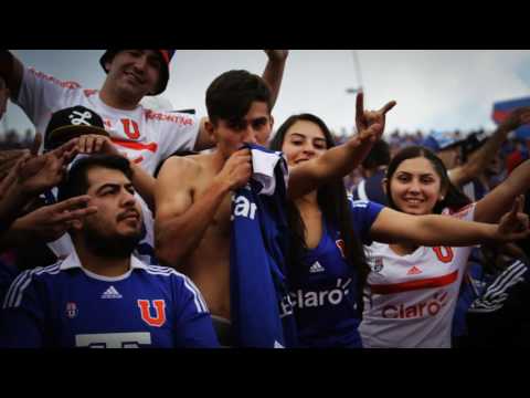 "SUPER CLASICO, SUPER HINCHADA - LOS DE ABAJO- U DE CHILE" Barra: Los de Abajo • Club: Universidad de Chile - La U