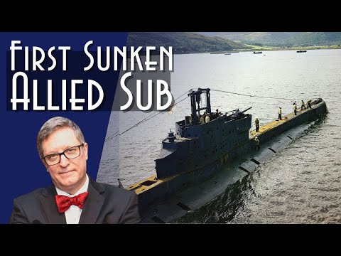 HMS Oxley: The First Allied Submarine Lost in WWII