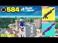 584 Elimination Solo RANKED RELOAD Gameplay Wins Fortnite Chapter 7 PS5 Controller