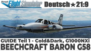 Beech Baron G58 - JDs Comprehensive Checklist & Procedures video