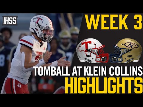 Epic Highlights: Tomball vs. Klein Collins - District 15 6A Opener