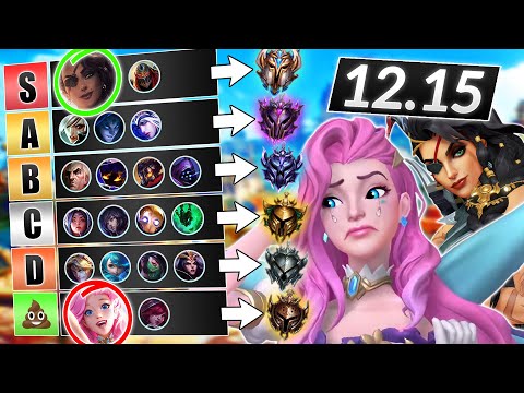 NEW Champions TIER LIST for Patch 12.15 - BEST META Champs of EVERY Role - LoL Update Guide