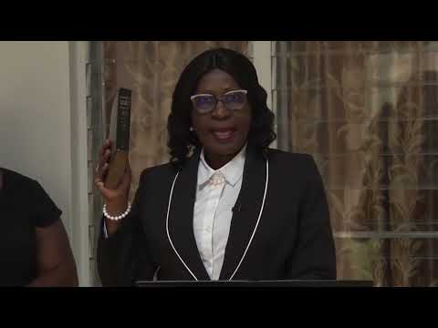 Justice Louise Blenman Sworn in as Belize’s Chief Justice