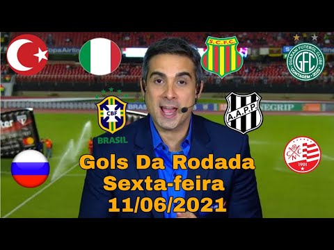 GOLS DESTA SEXTA 11/06/2021 | GOLS DE HOJE SÉRIE B  FUTEBOL EUROPEU - JOGOS DE HOJE -GOLS DA RODADA