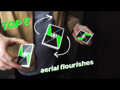 Top 5 AERIAL Cardistry Moves you NEED to know!!