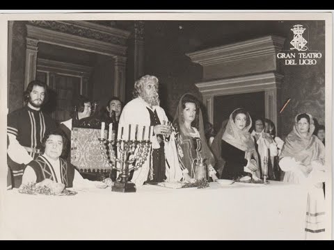 J.F.HALÉVY: La Juive (Liceu, 1974)